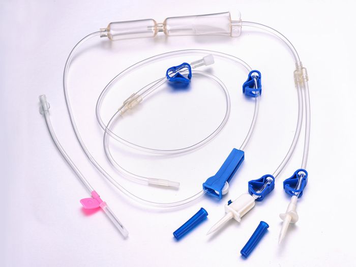 一次性输血器,热合生产方式